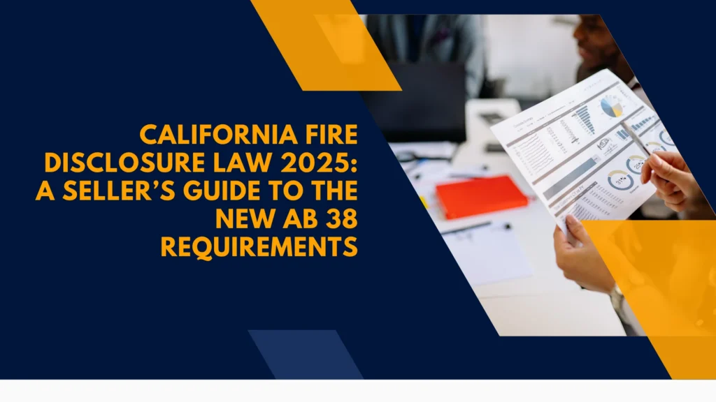 California Fire Disclosure Law 2025: A Seller’s Guide to the New AB 38 Requirements