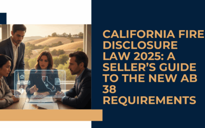 California Fire Disclosure Law 2025: A Seller’s Guide to the New AB 38 Requirements