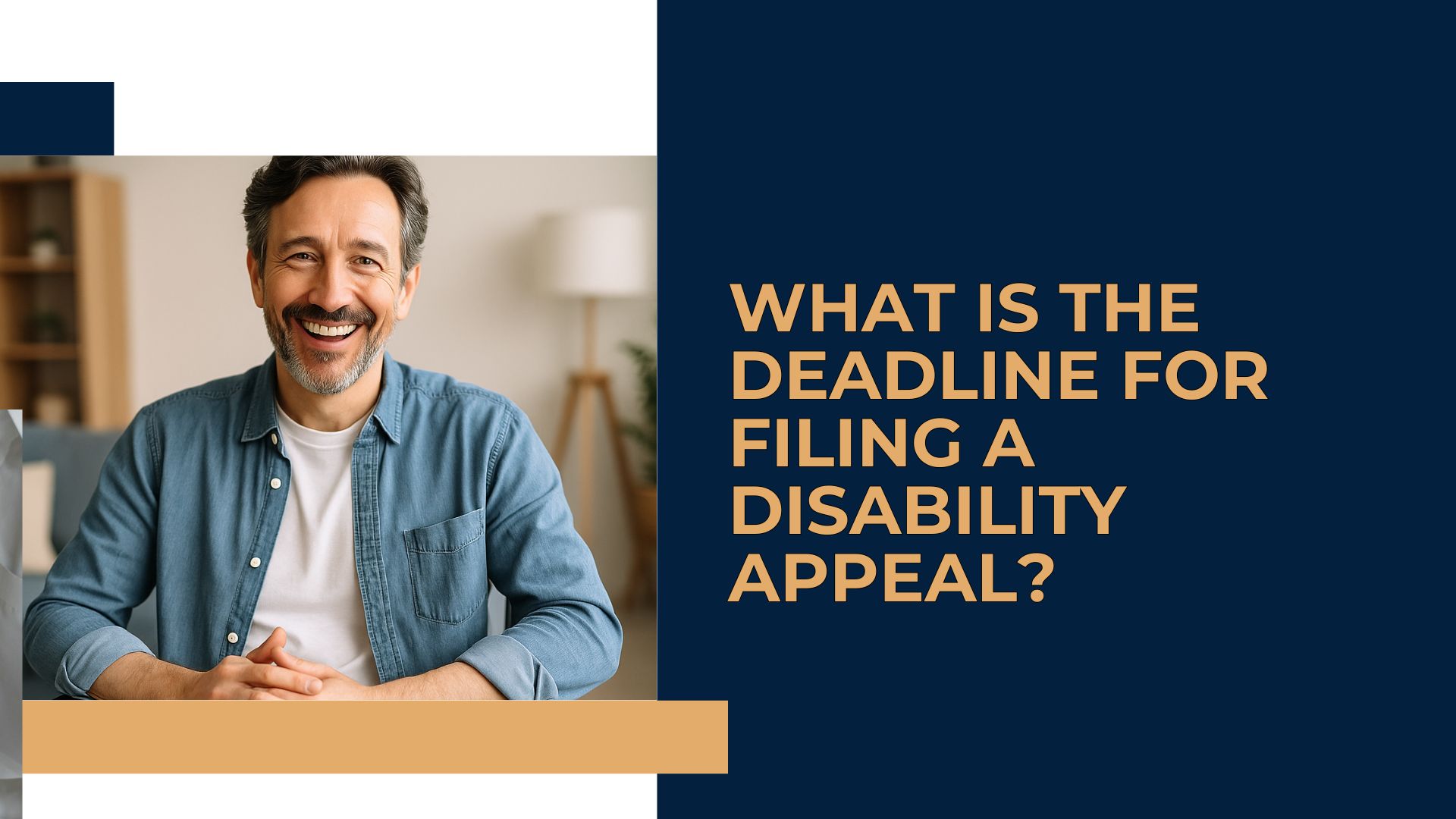 Understanding the Deadline to Appeal Disability Denial A person looking worriedly at a calendar with a circle around a date, symbolizing the disability appeal deadline.