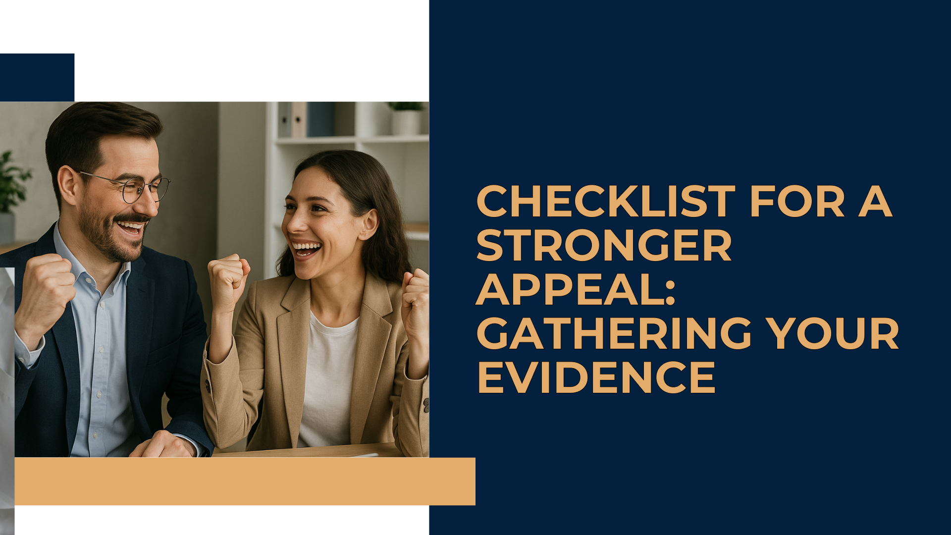 A person sitting at a desk and organizing medical records and documents for a disability appeal hearing. disability-appeal-evidence-preparation.jpg