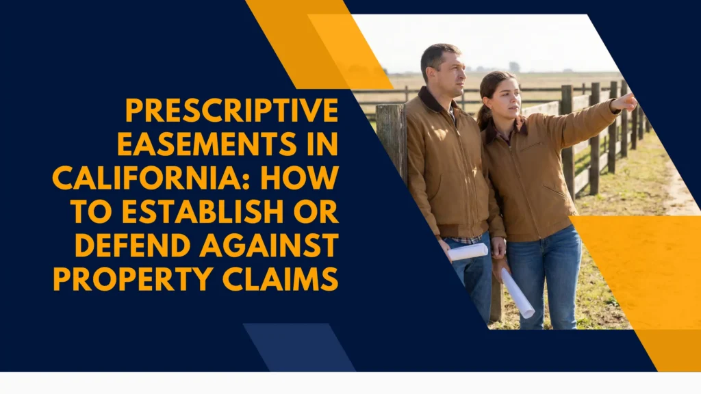 Master business succession planning in California and navigate estate tax exemptions 2025 while stopping a hostile prescriptive easement claim permanently today.