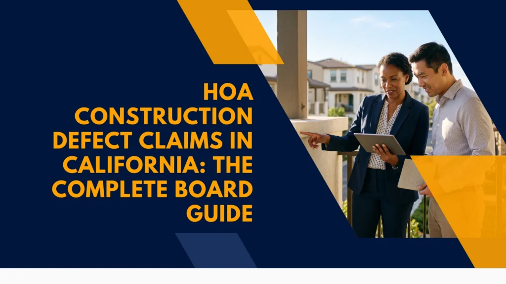 hoa-construction-defect-claims-california-guide