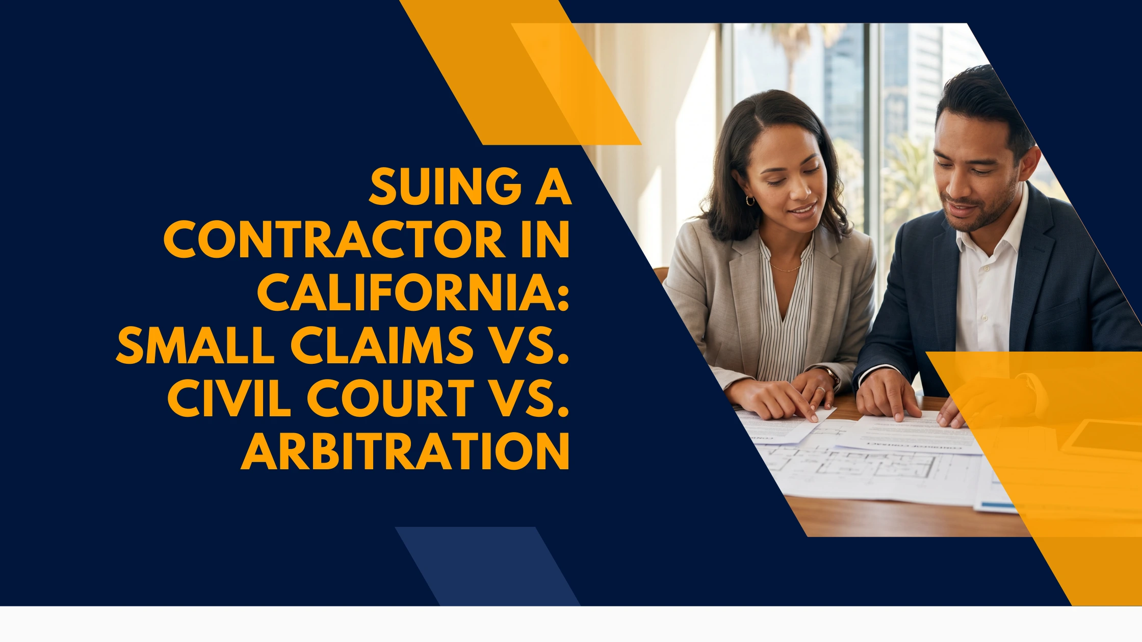 suing-contractor-california-small-claims-civil-arbitration