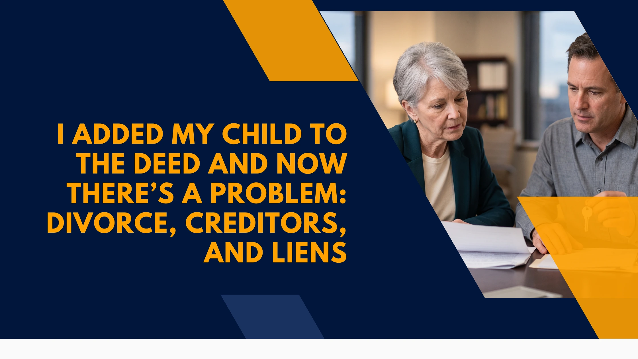 child-on-deed-divorce-creditors-liens-california