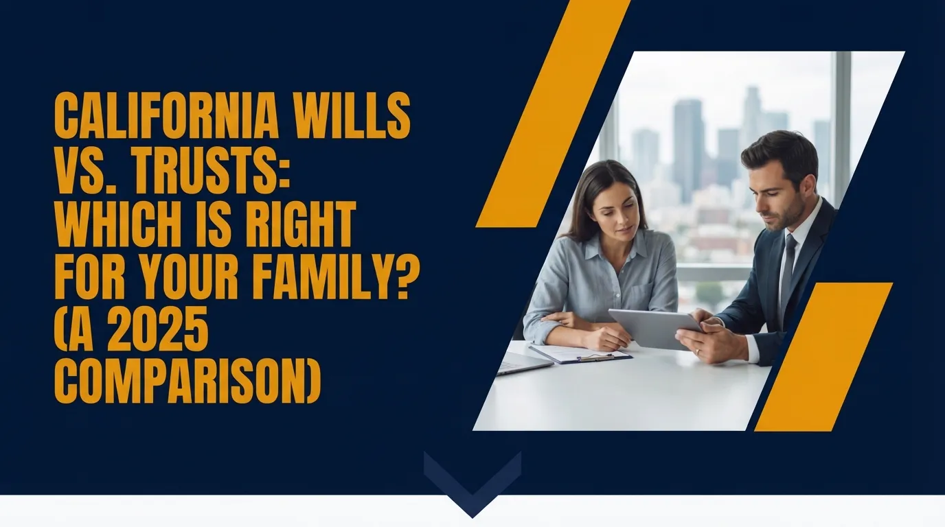 California wills vs. trusts: which is right for your family, a comparison