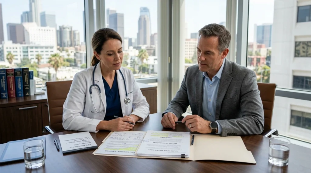 California legal backdrop for physician employment and malpractice contracts