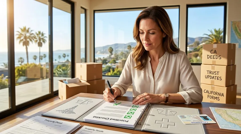 What Should New California Residents Update First?