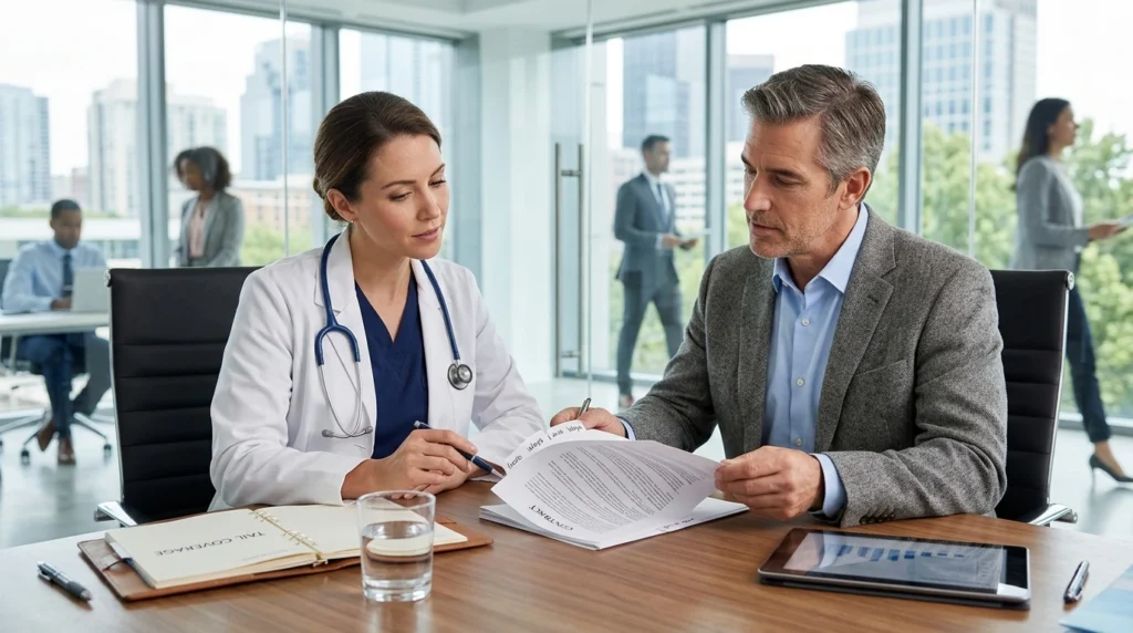 Tail coverage employment agreement for physicians reviewing malpractice obligations