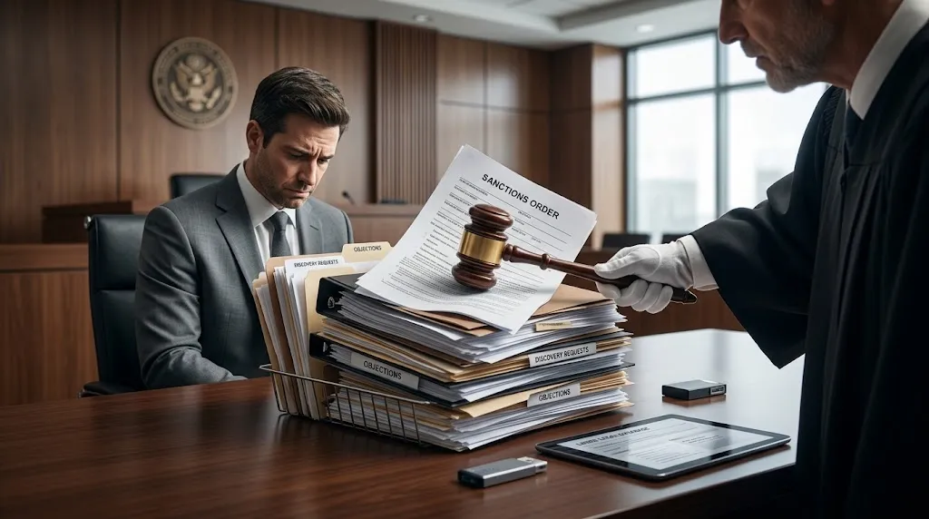Consequences of discovery abuse