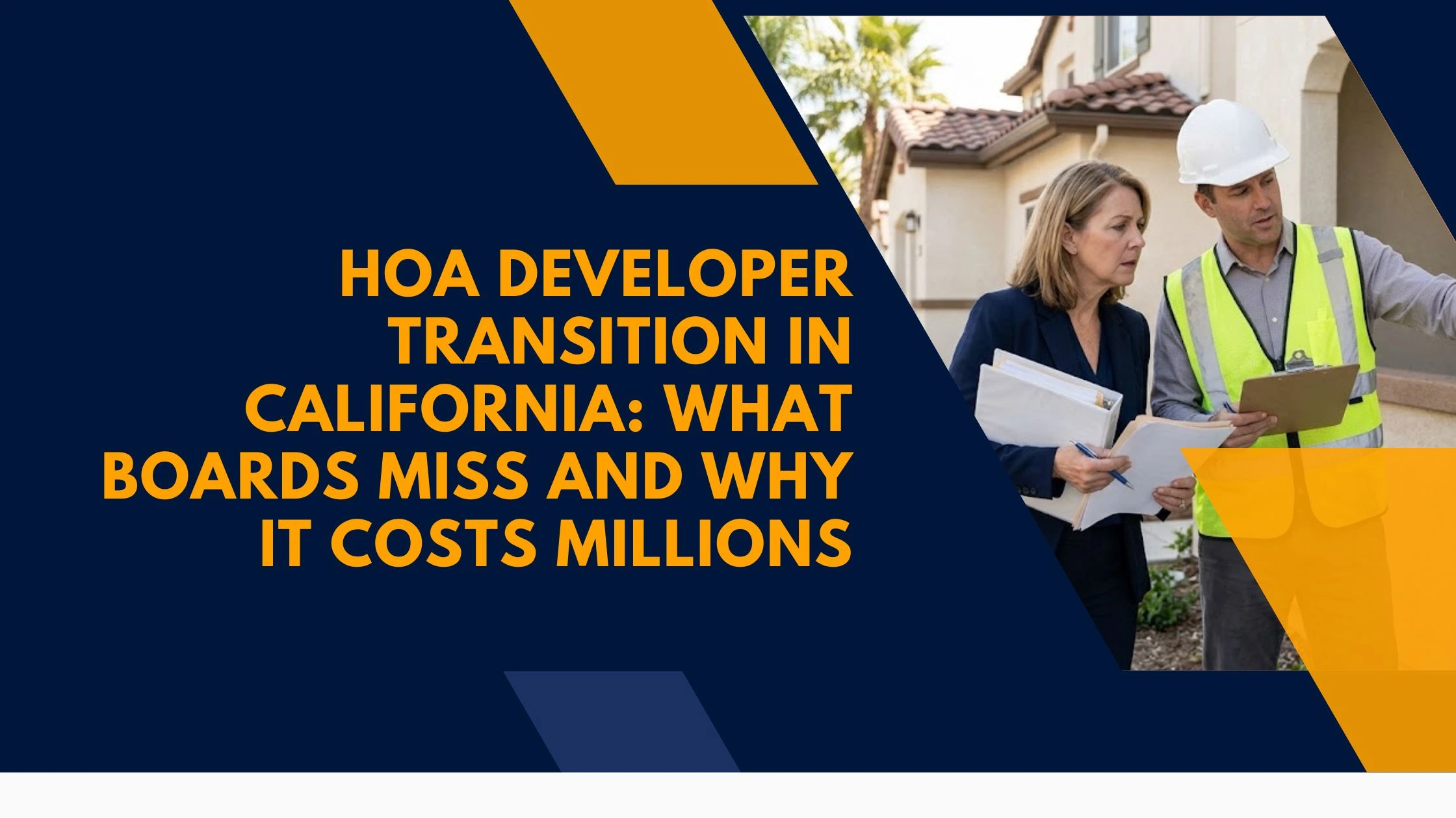 hoa developer transition california