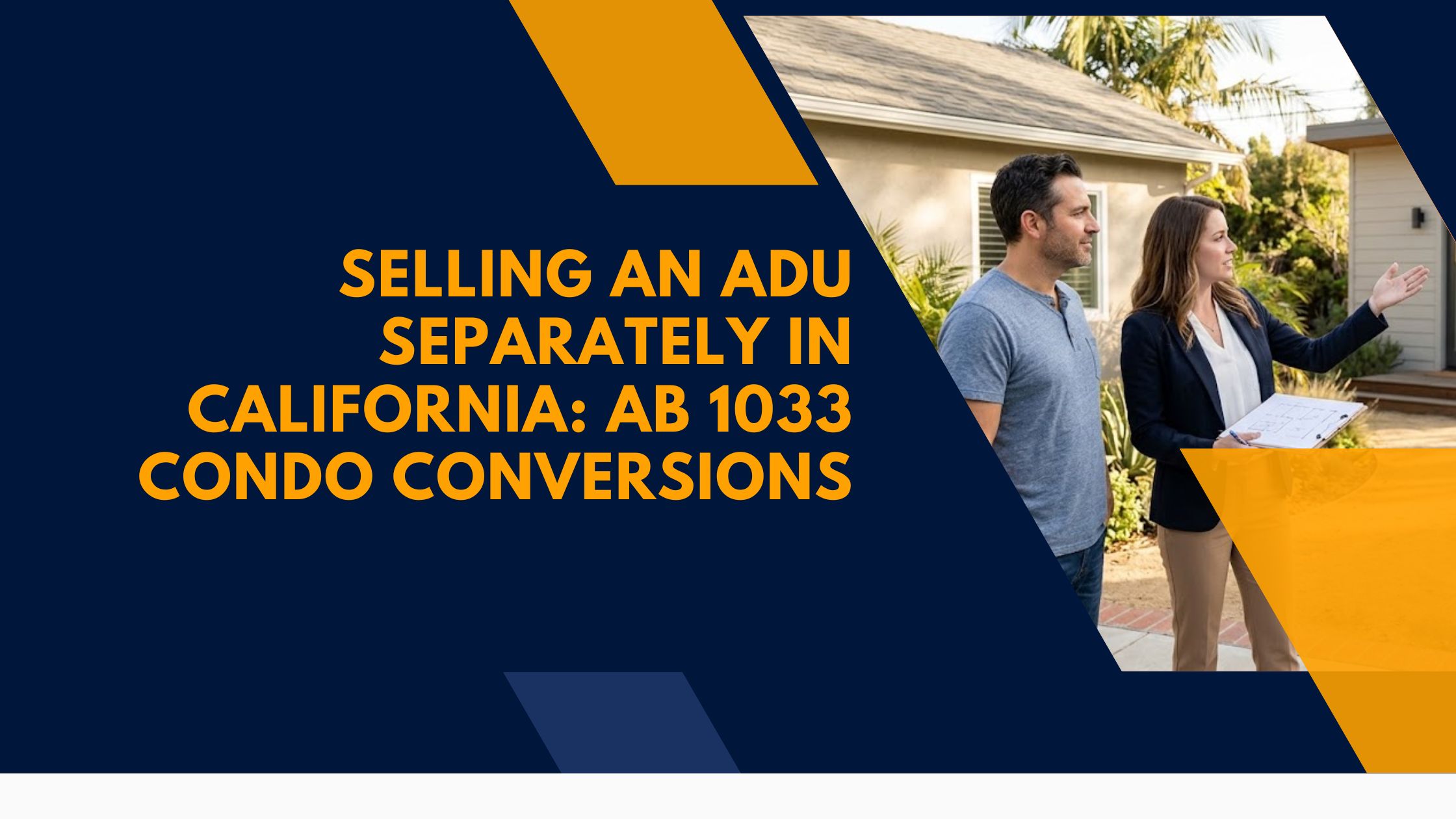 sell adu separately california